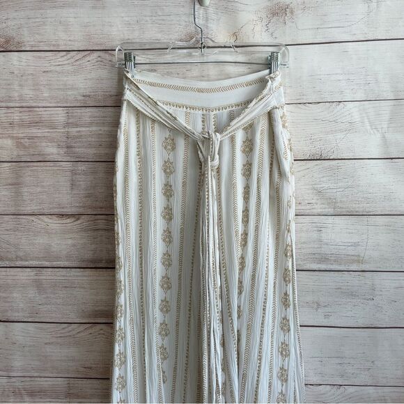 ANTHROPOLOGIE FARM RIO EVERLY WIDE LEG PANTS - Picture 4 of 11